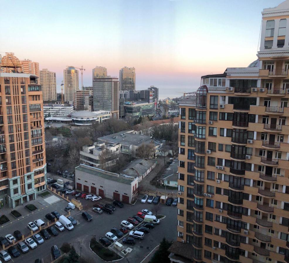 "Нова Аркадія", Вид Моря Та Міста Apartman Odessza Kültér fotó